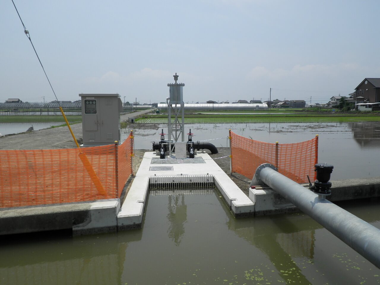 小島地区揚水ポンプ施設